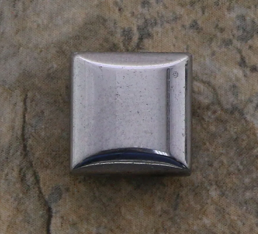 10x10mm Silver pillow spacers 50pcs SPMG01
