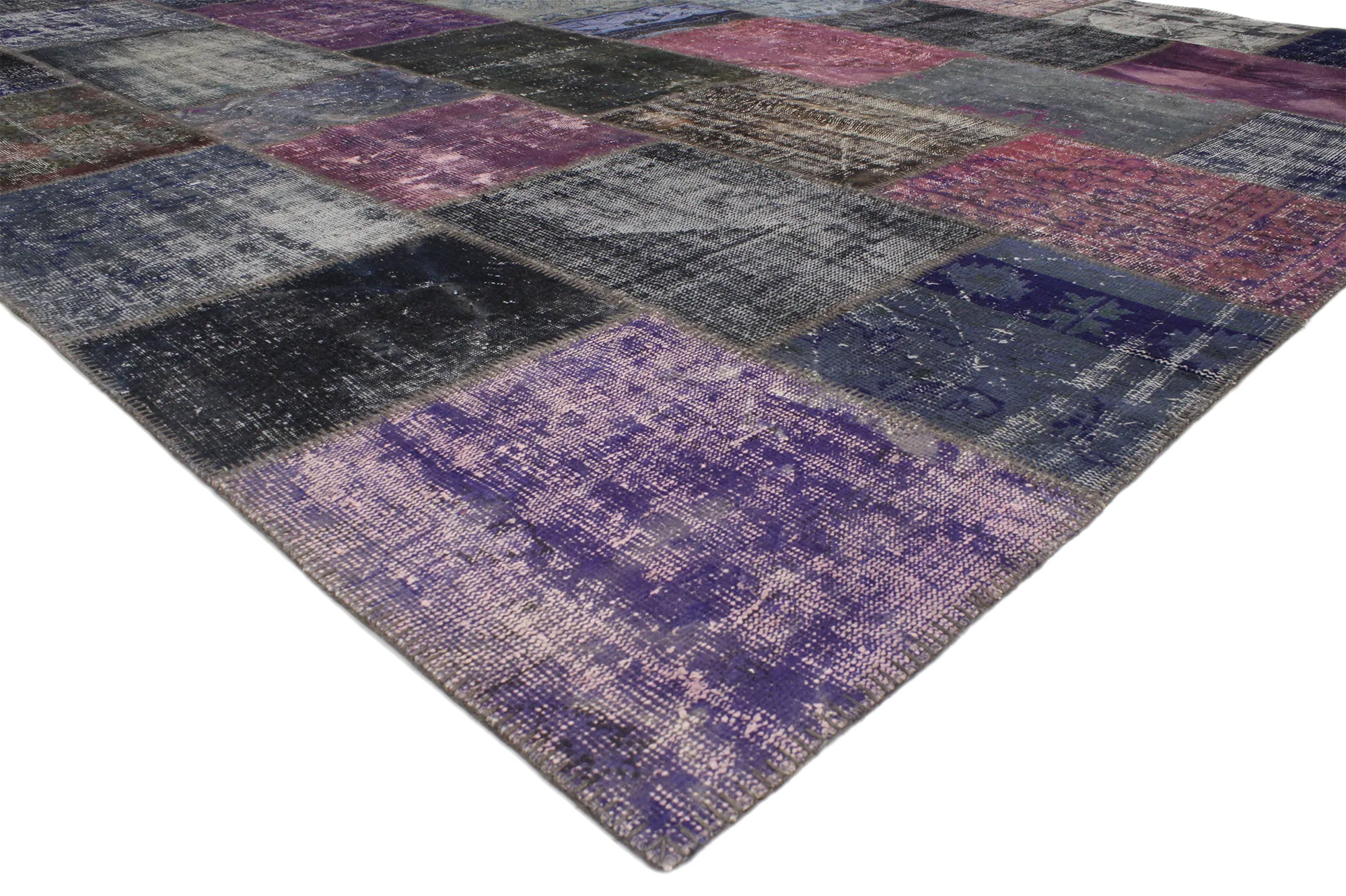 11' x 16'3" Vintage Patchwork Rug