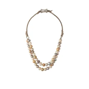 118-09-22 | BOMBAY NECKLACE (MULTI/ TAN)