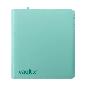 12-Pocket Exo-Tec® Zip Binder Mint Green