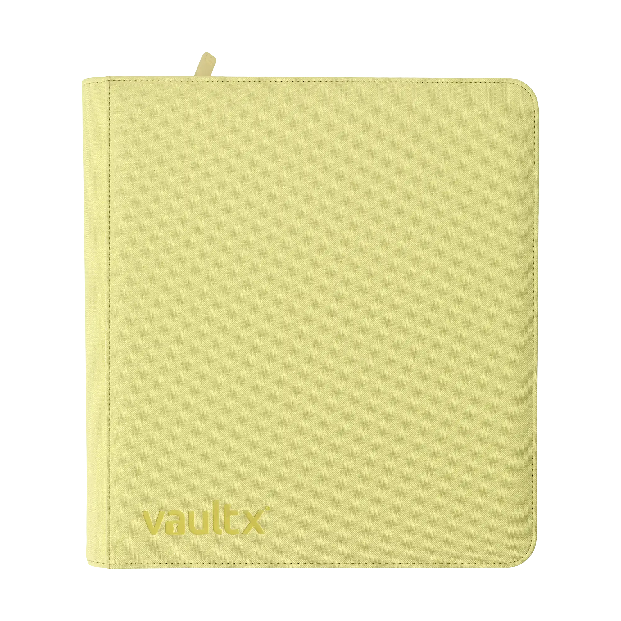 12-Pocket Exo-Tec® Zip Binder Pastel Yellow