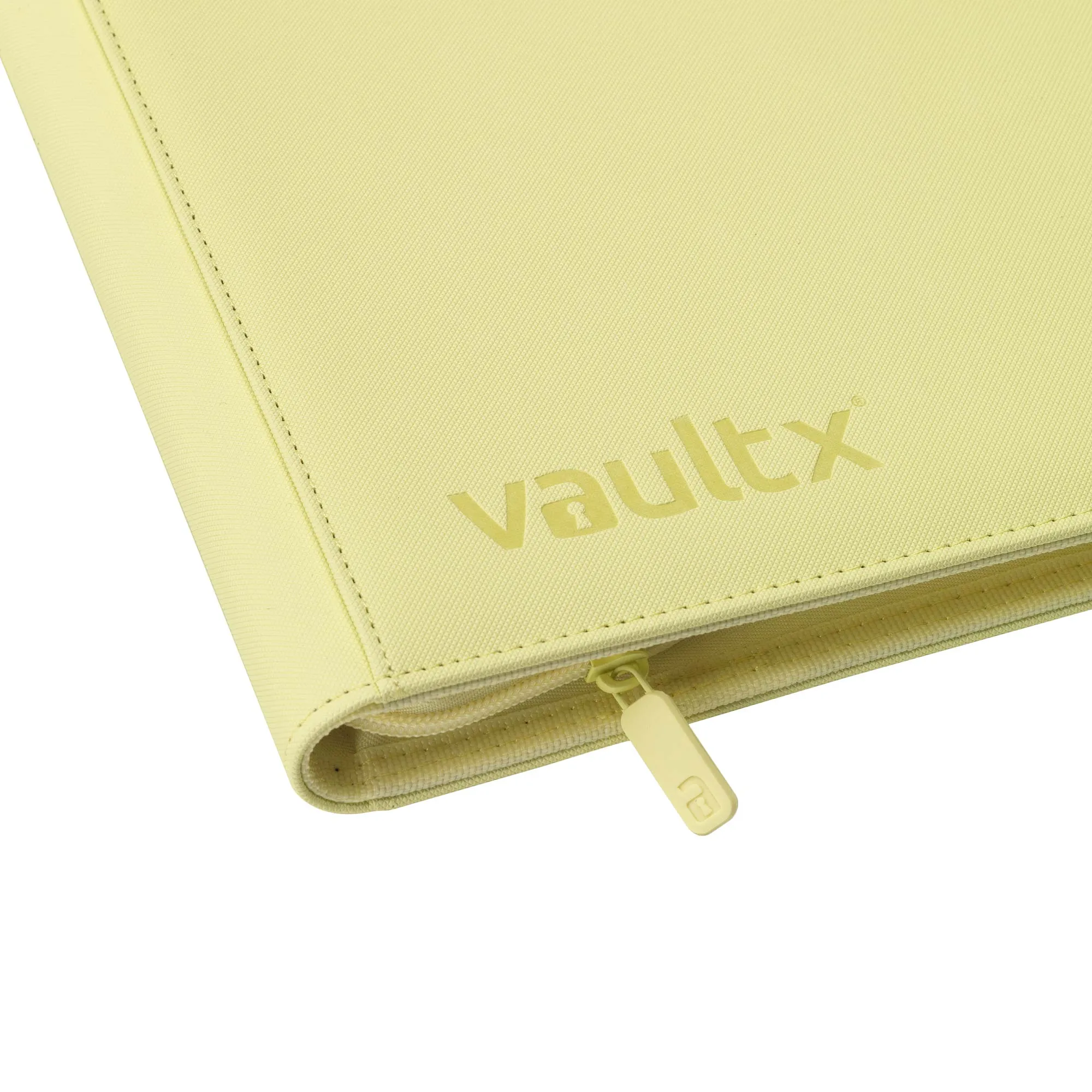 12-Pocket Exo-Tec® Zip Binder Pastel Yellow