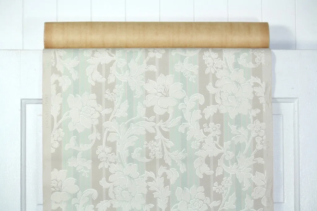 1940s Floral Vintage Wallpaper