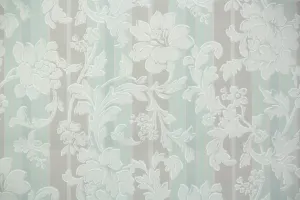 1940s Floral Vintage Wallpaper
