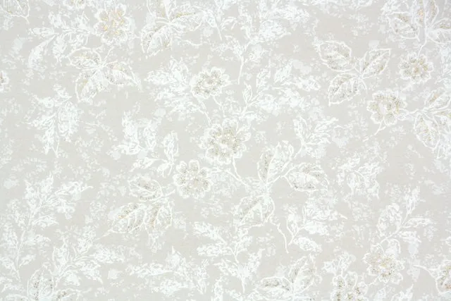 1950s Floral Vintage Wallpaper