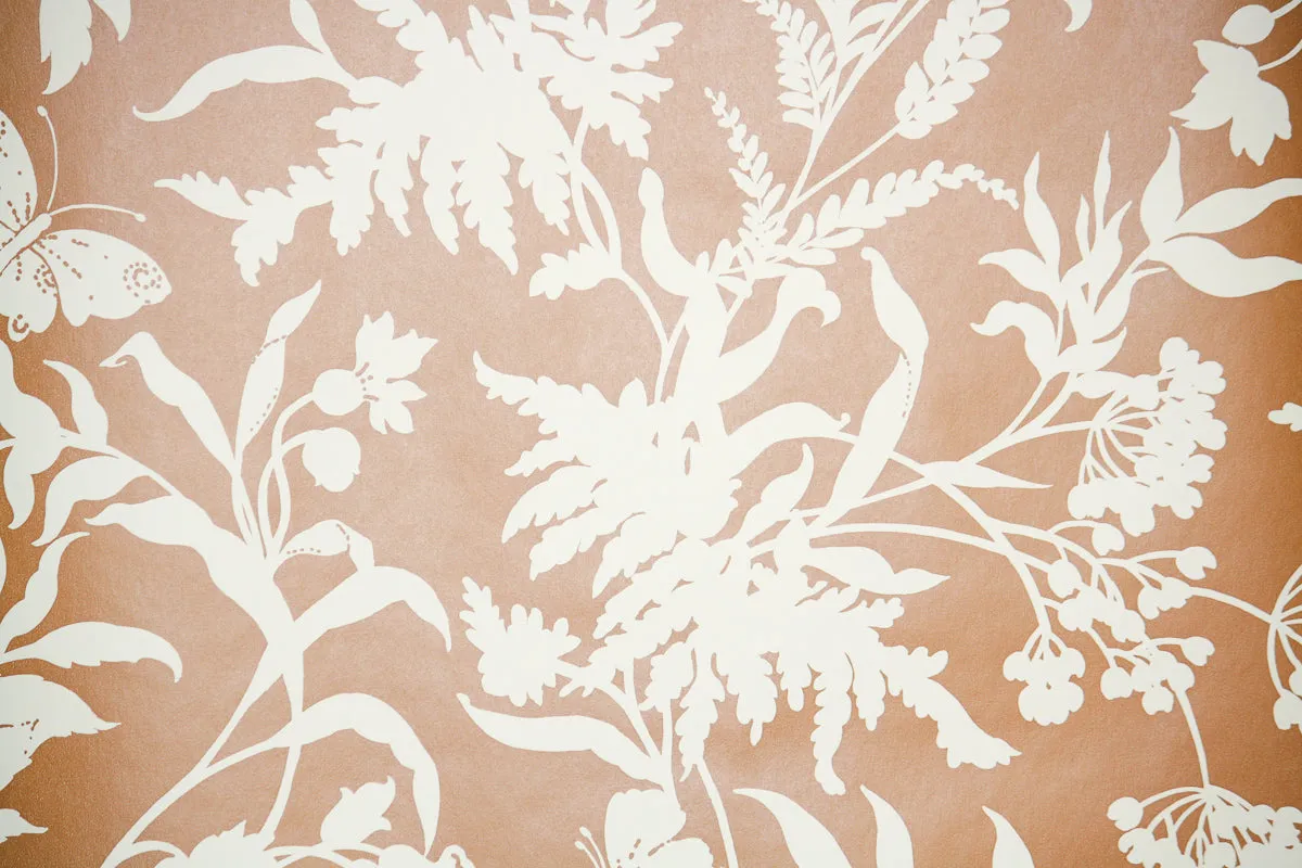 1970s Botanical Vintage Wallpaper