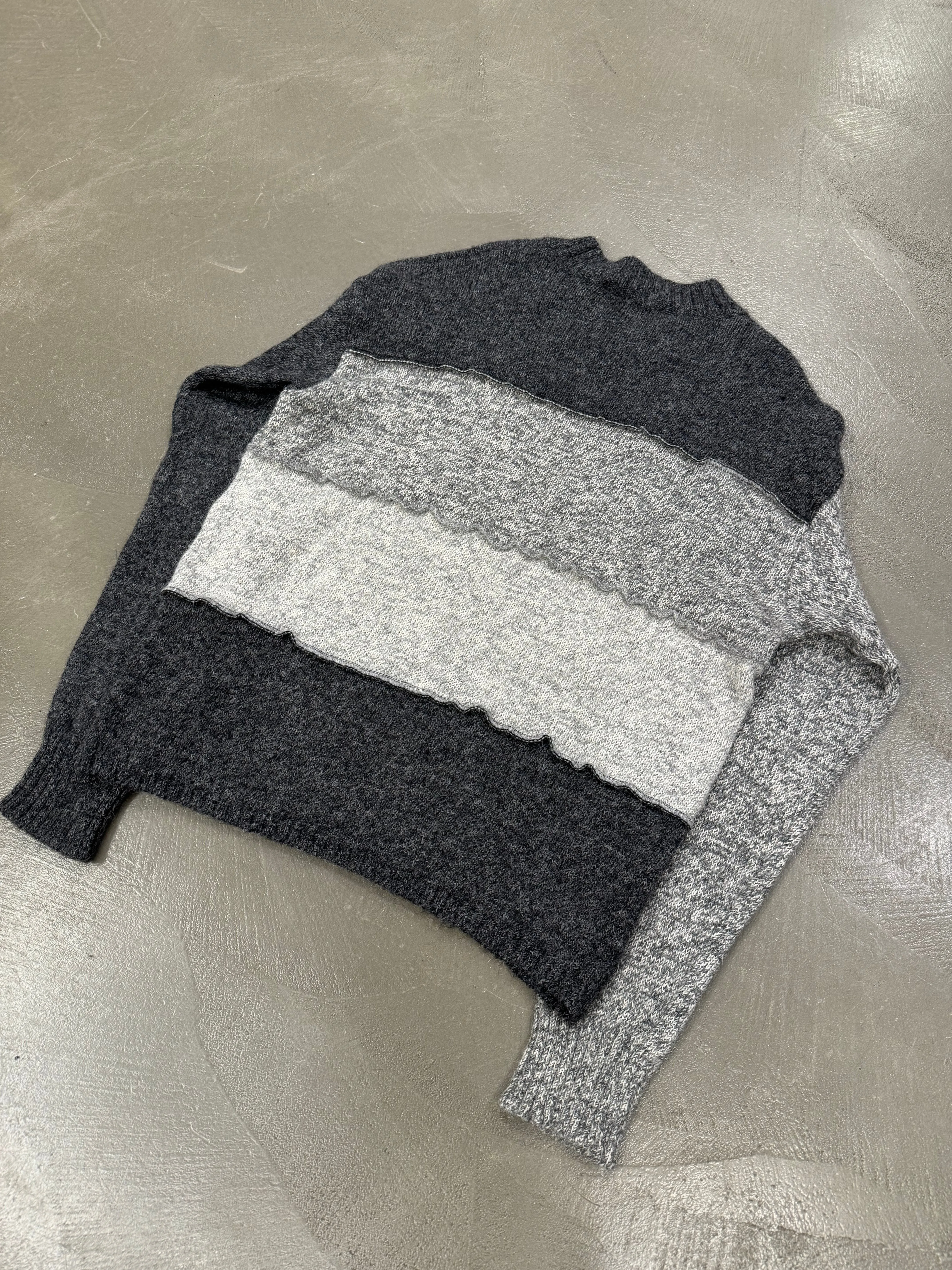 1990s Dolce & Gabbana patchwork sweater
