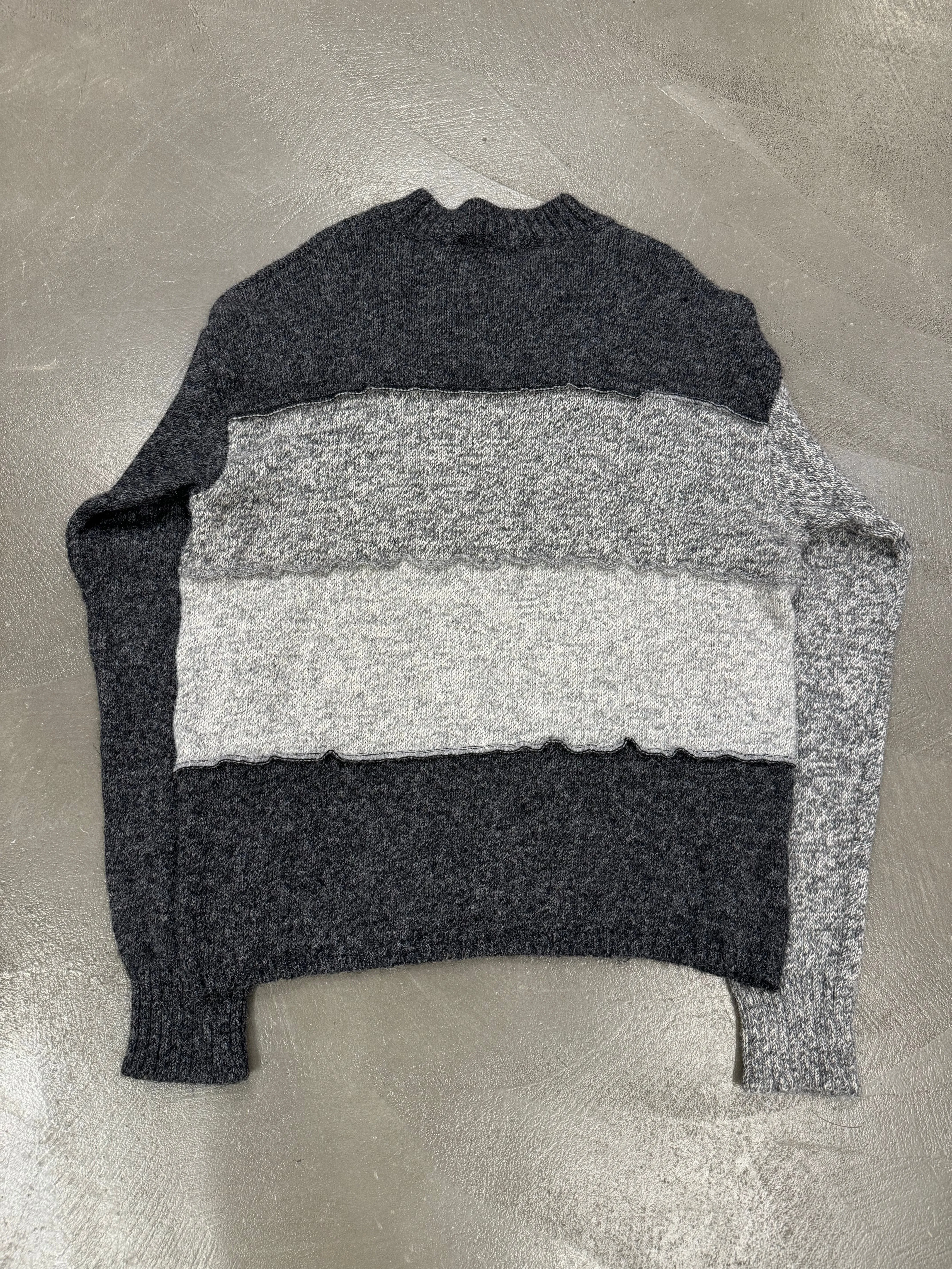 1990s Dolce & Gabbana patchwork sweater
