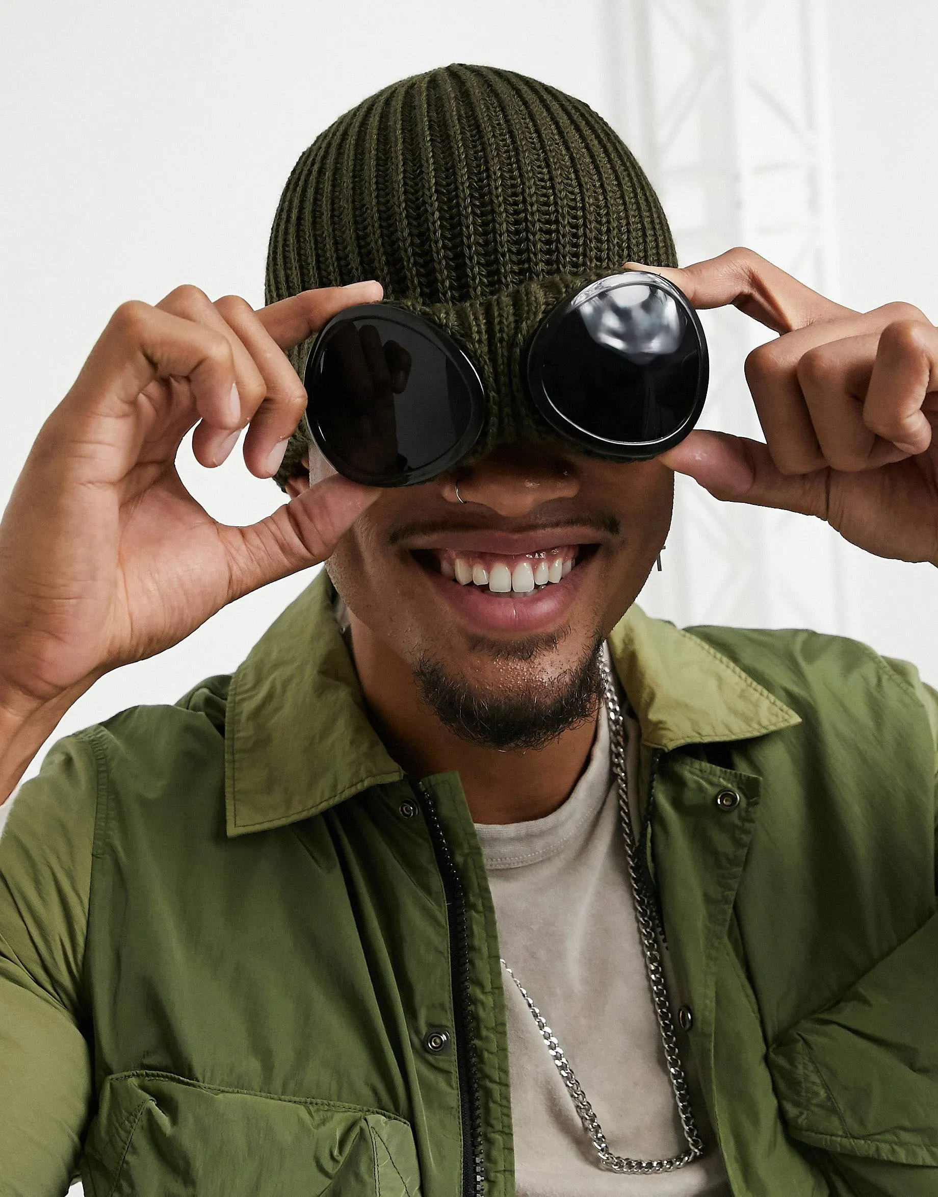 2-in-1 Goggle Beanie