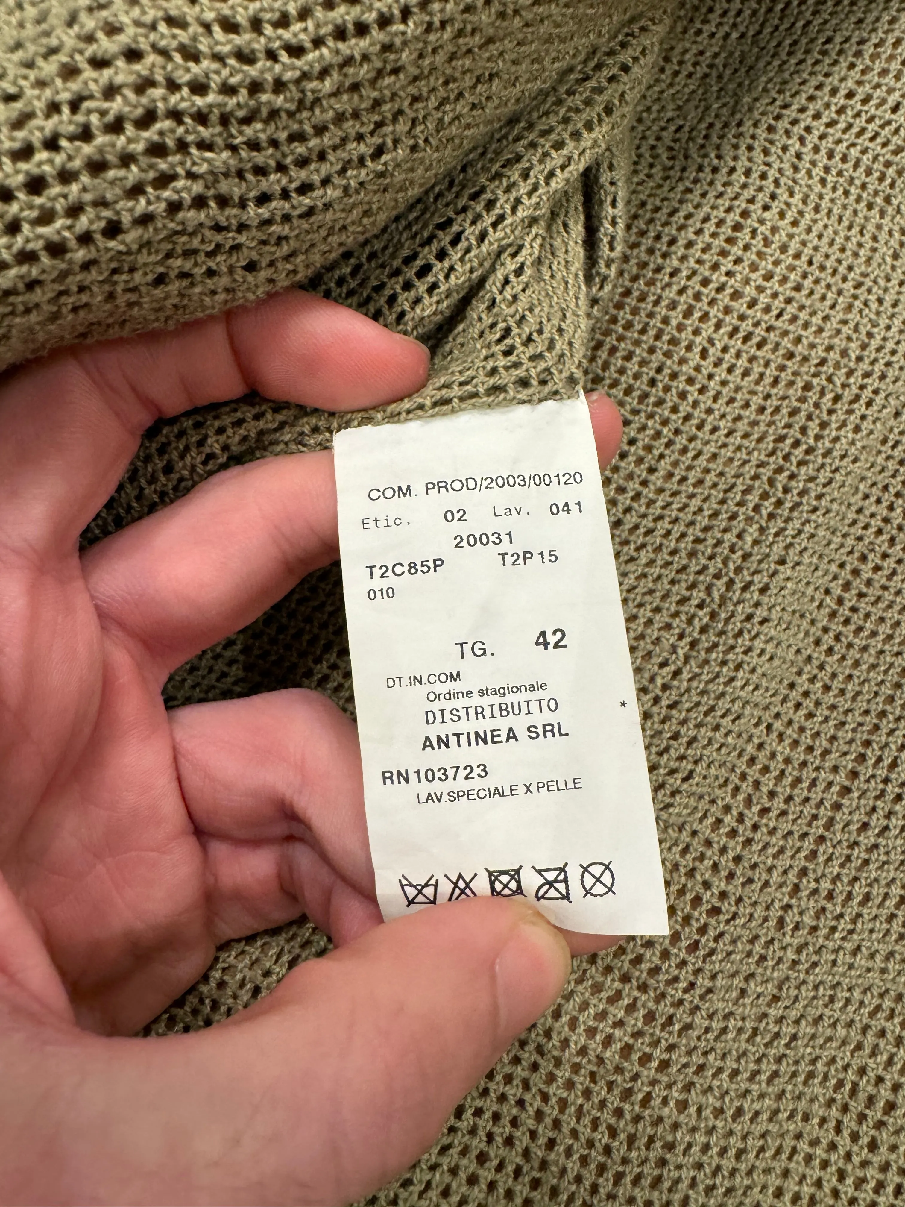 2003 EMPORIO ARMANI patches leather jacket