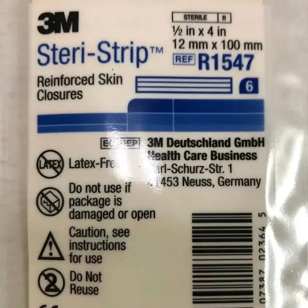 3M R1547 Steri-Strip Reinforced Skin Closures | CEM-39