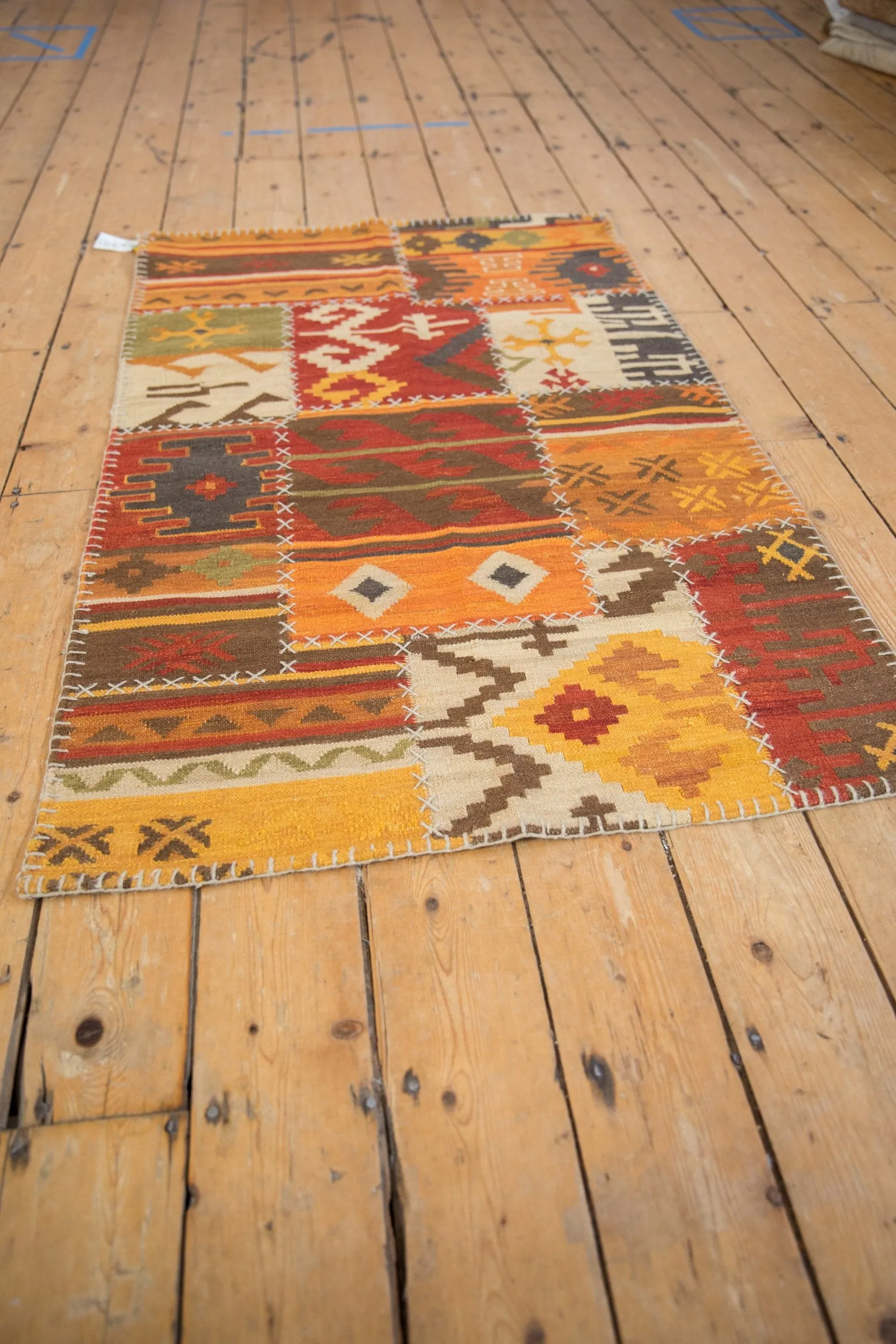 3x5 New Patchwork Kilim Rug