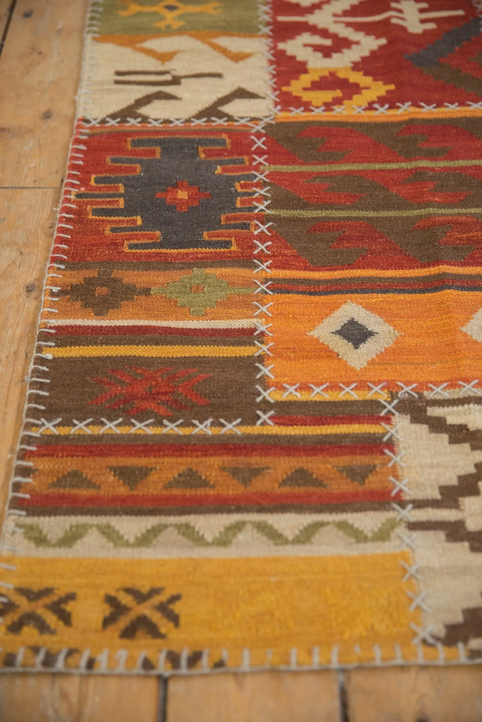3x5 New Patchwork Kilim Rug