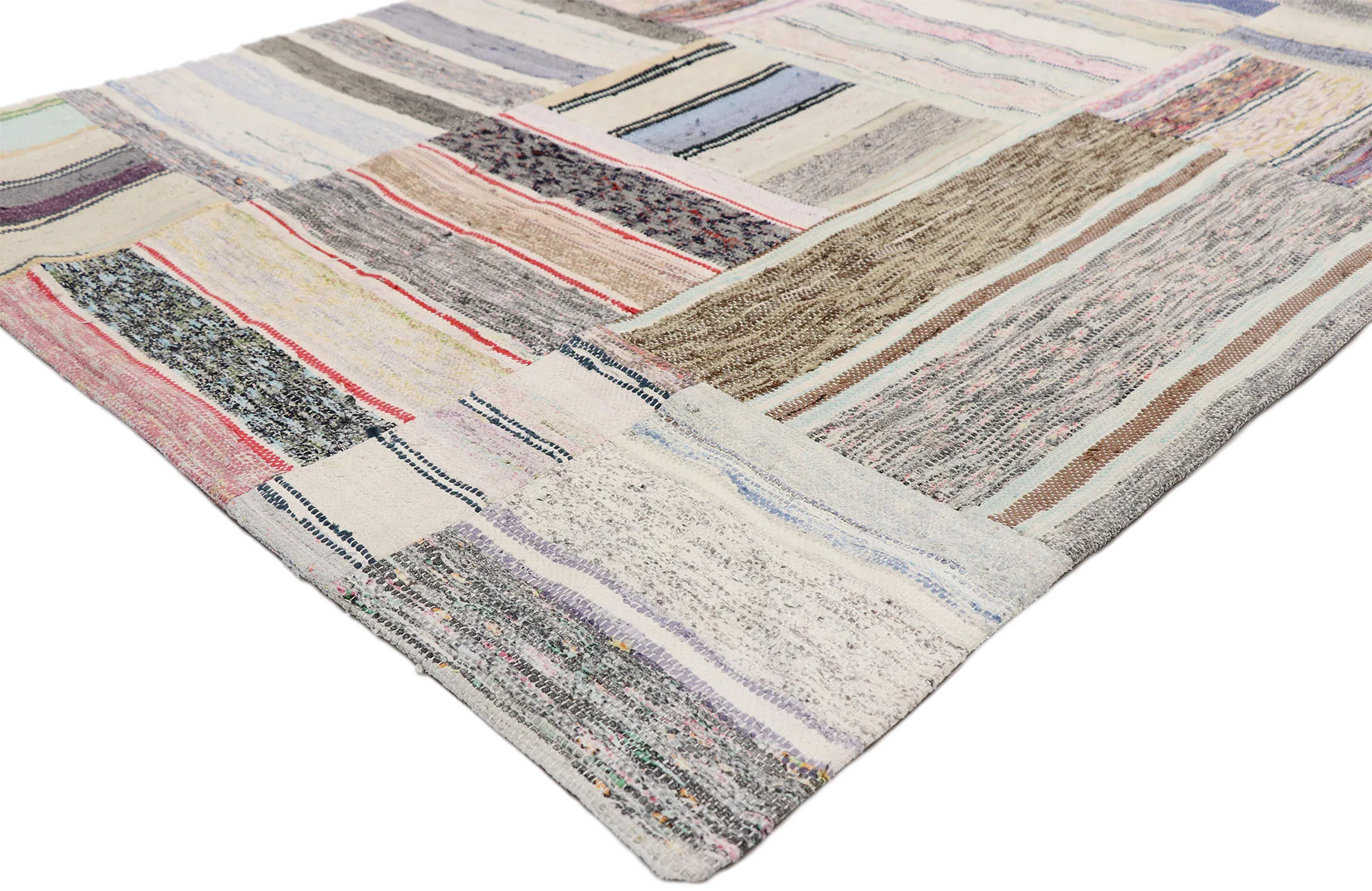 4 x 5 Vintage Patchwork Kilim Rug
