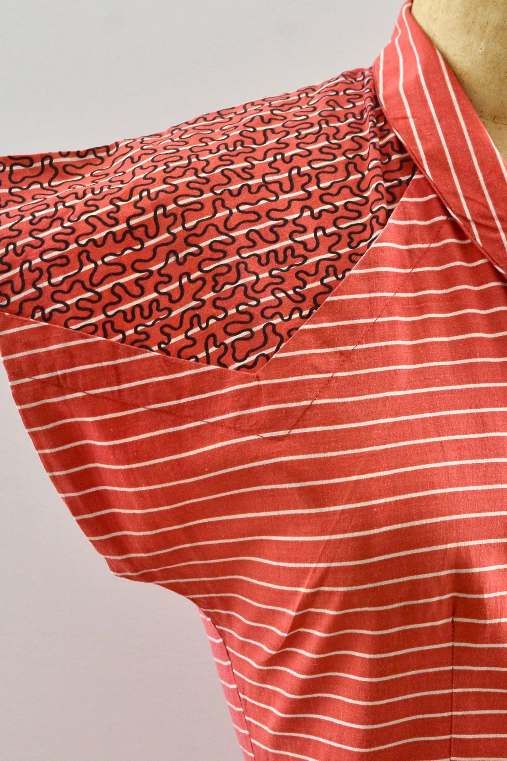 40's Soutache Dress / XS S