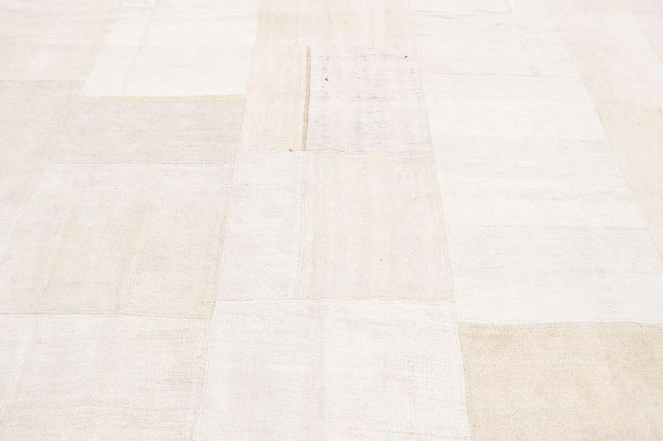 8' x 10' Vintage Patchwork Kilim Rug