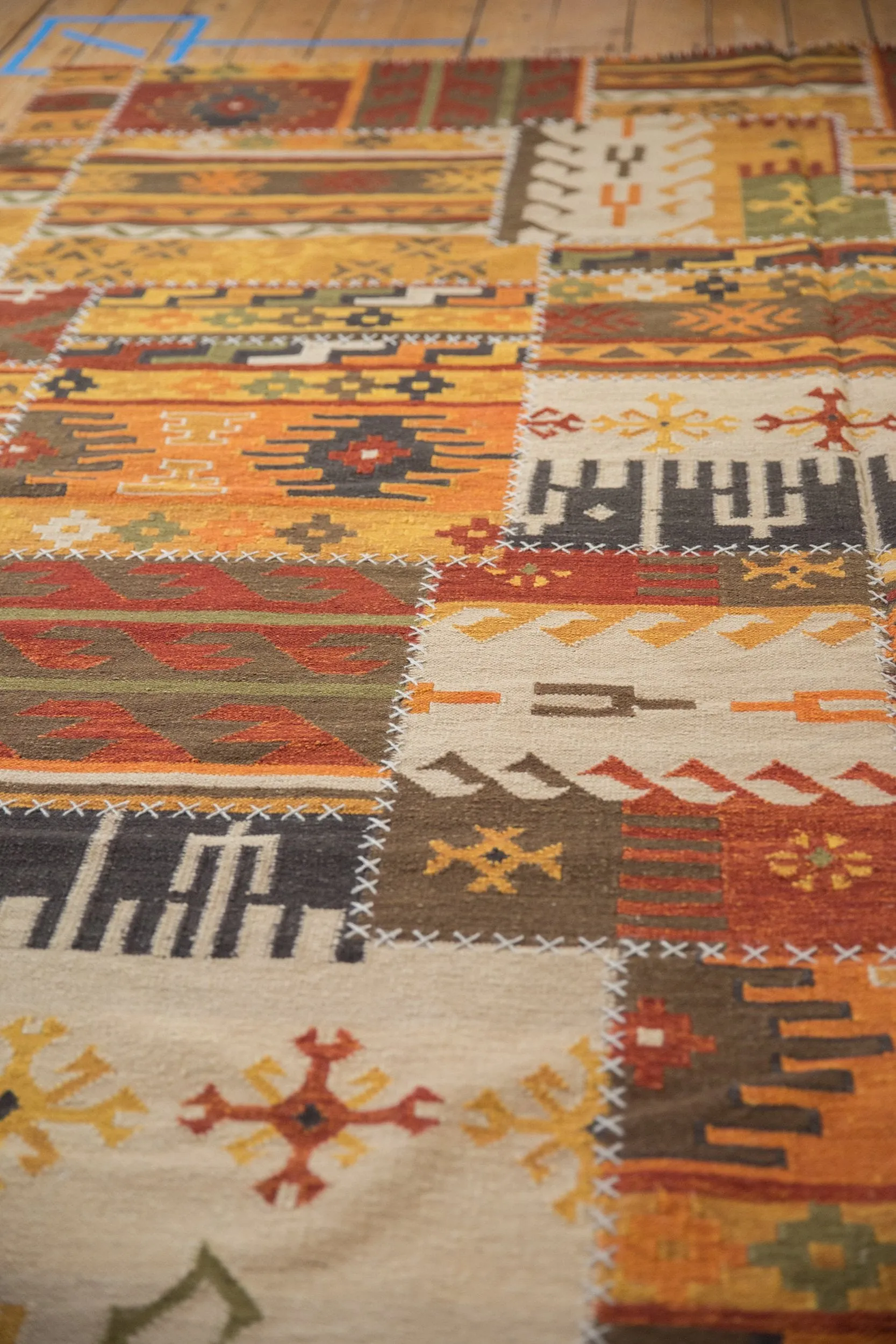 8x10 New Patchwork Kilim Carpet