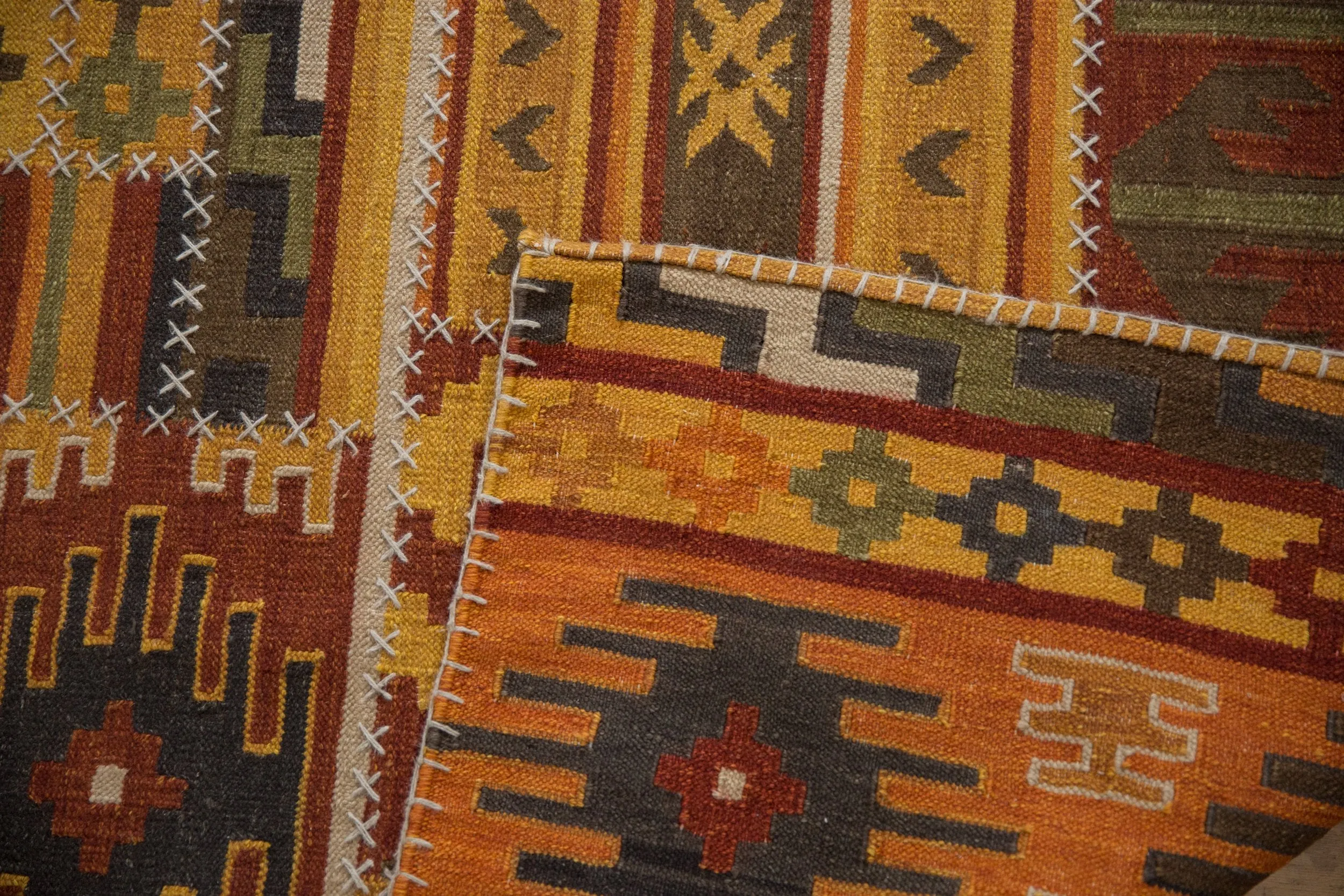 8x10 New Patchwork Kilim Carpet
