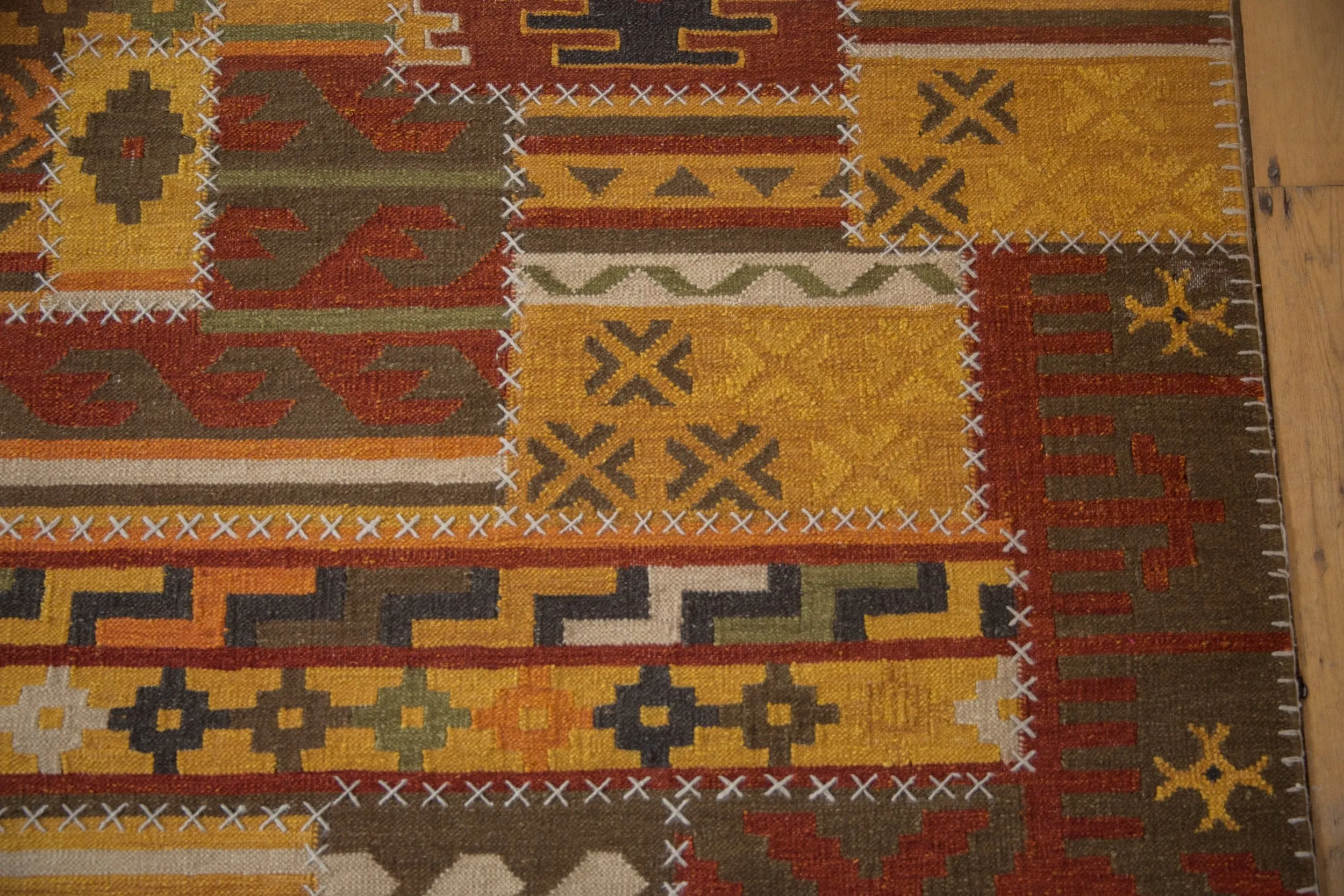 8x10 New Patchwork Kilim Carpet