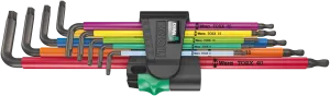 967/9 TX XL Multicolour 1 Multicolour L-key set for TORXÂ® screws, long