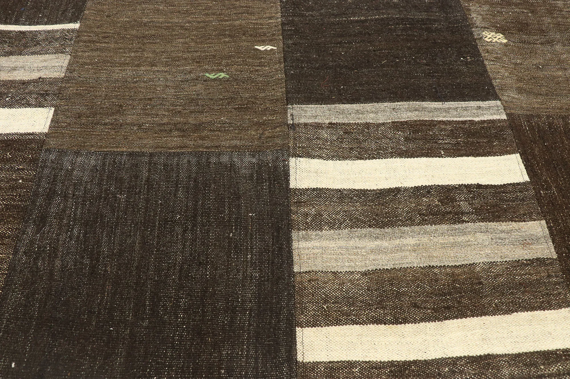 9'9" x 14' Vintage Patchwork Rug