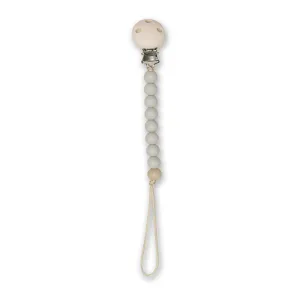 Abel pacifier strap - Grey