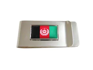 Afghanistan Flag Pendant Money Clip