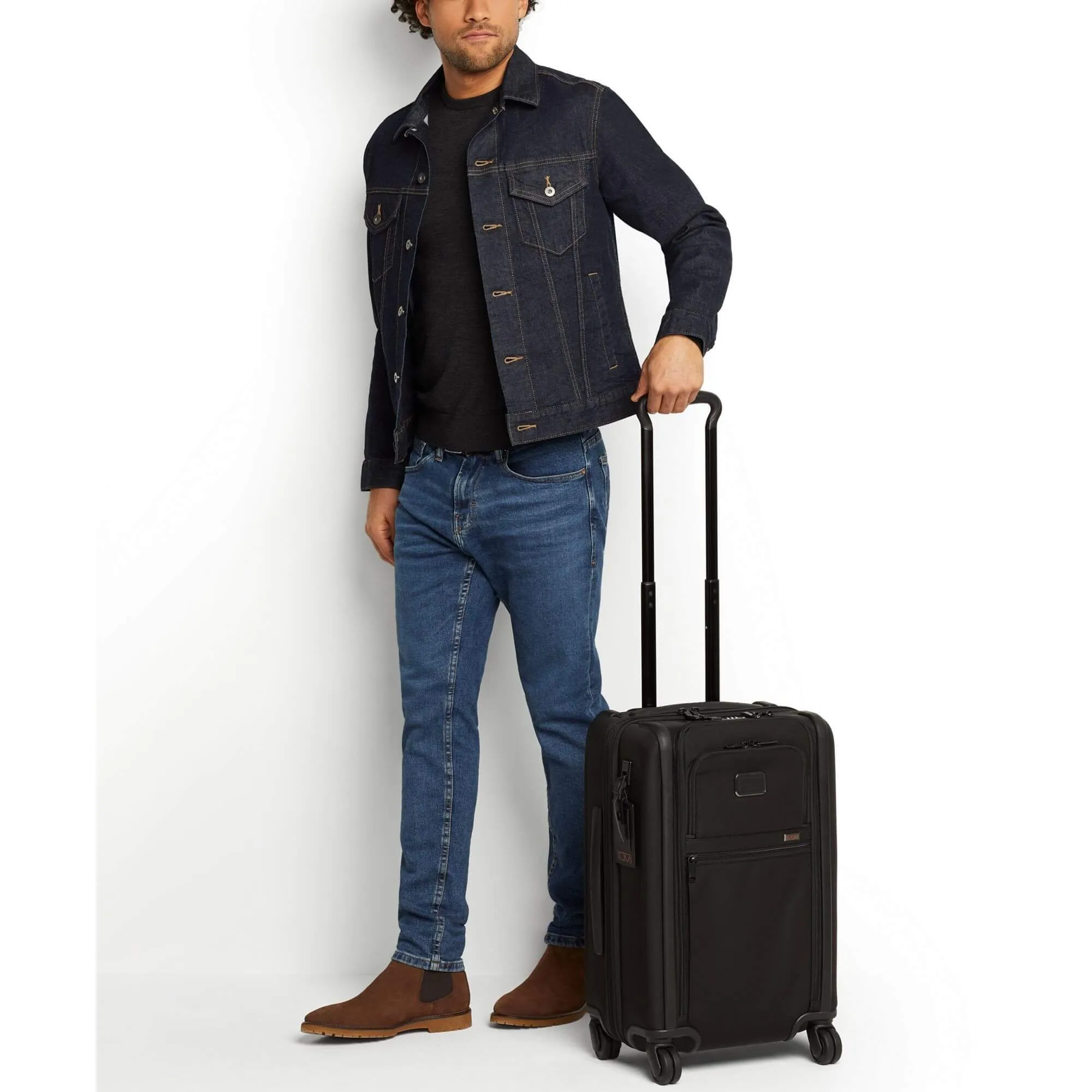 Alpha 3 International Expandable 4 Wheeled Carry-On