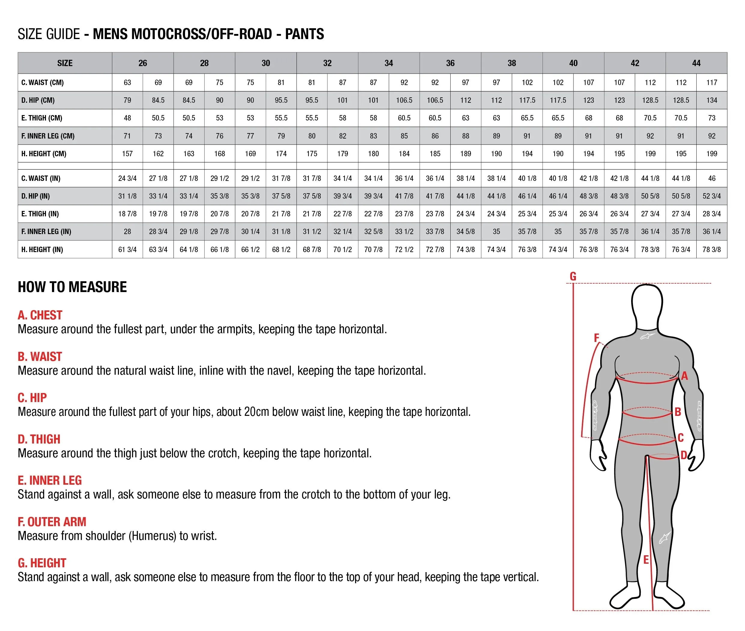 Alpinestars Techstar Sein Pants