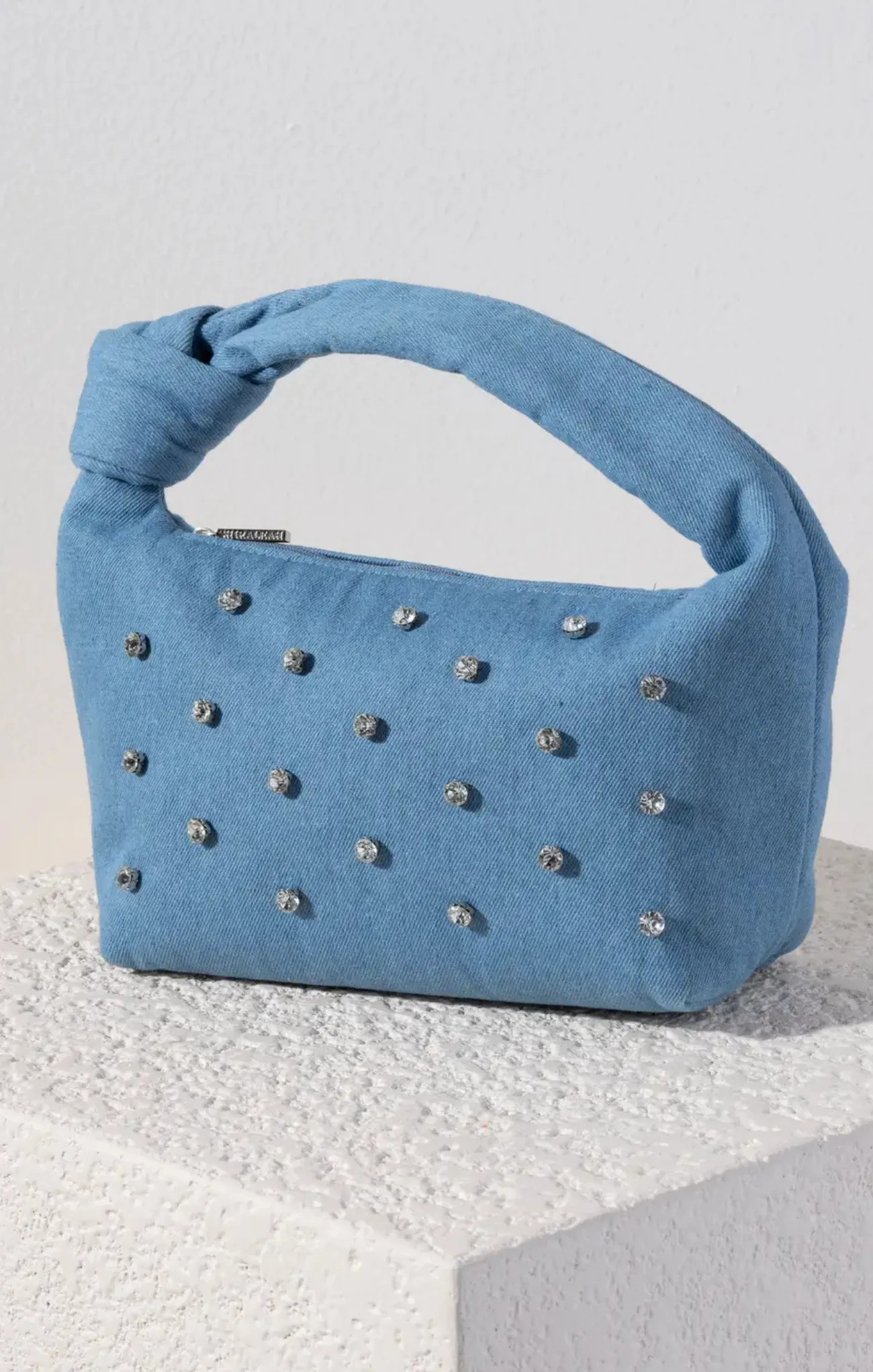 Amelie Knot Bag - Denim