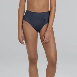 Anita Havanna High Waist Brief -  Shadow Blue 1512 (Allow 2-3 weeks for delivery)