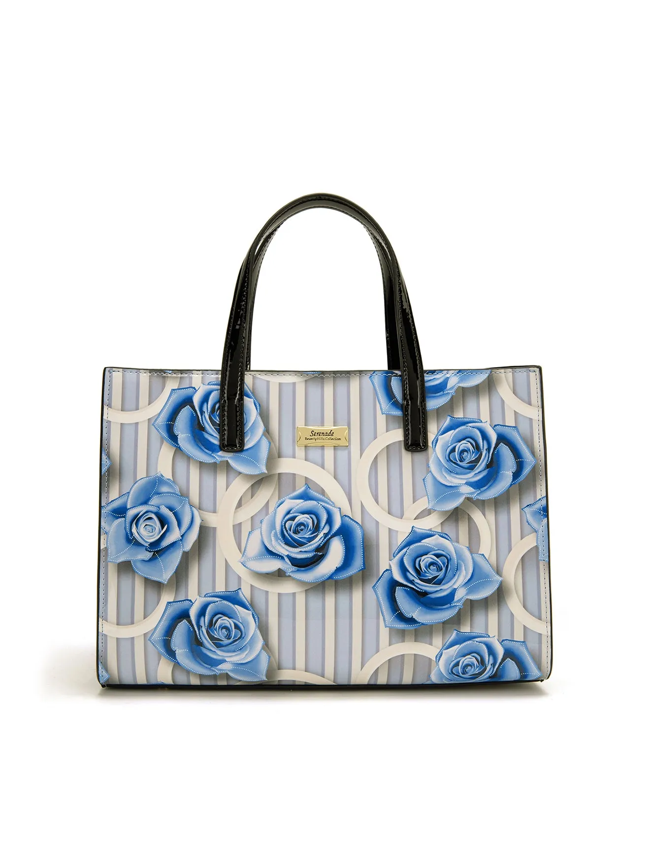 ANNABELLE PATENT LEATHER GRIP HANDLE BAG- SF22-0821-SALE