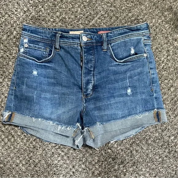 Anthropologie Pilcro And The Letter Press Signature High Rise Short Size 27
