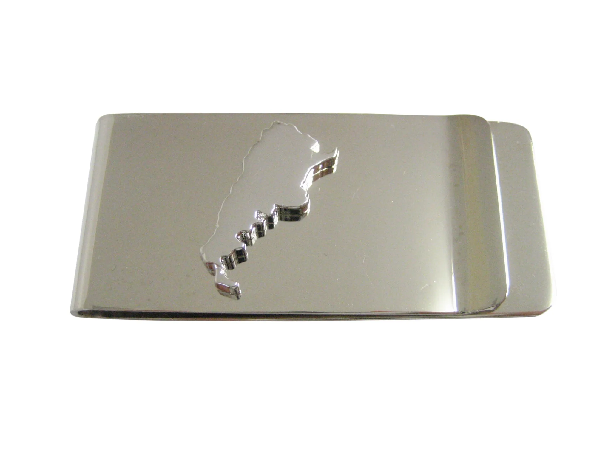 Argentina Map Shape Money Clip