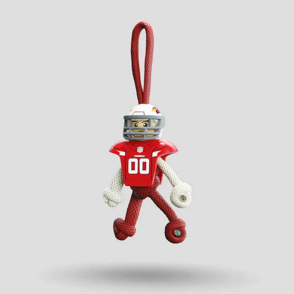 Arizona Cardinals Paracord Buddy Keychain