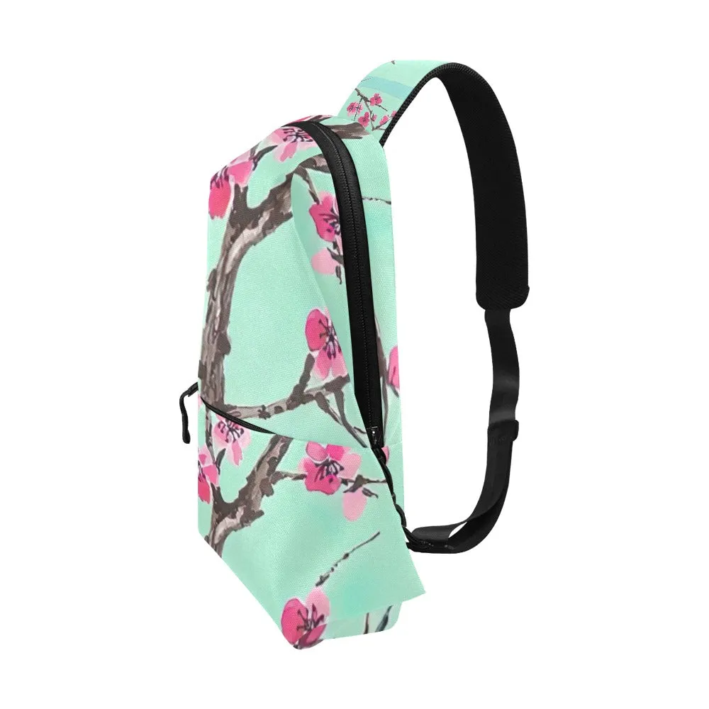Arizona Green Tea Pattern Men's Chest Bag
