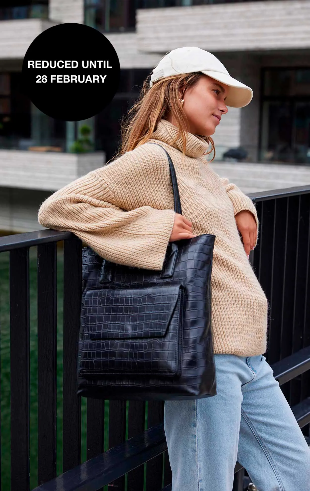 AubreyMBG Bag, Matt Croco