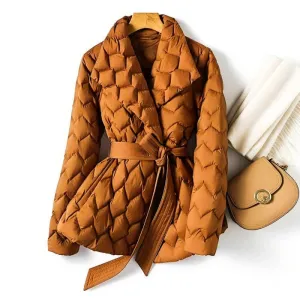 Avery™ - Chic Quilted Down Jacket