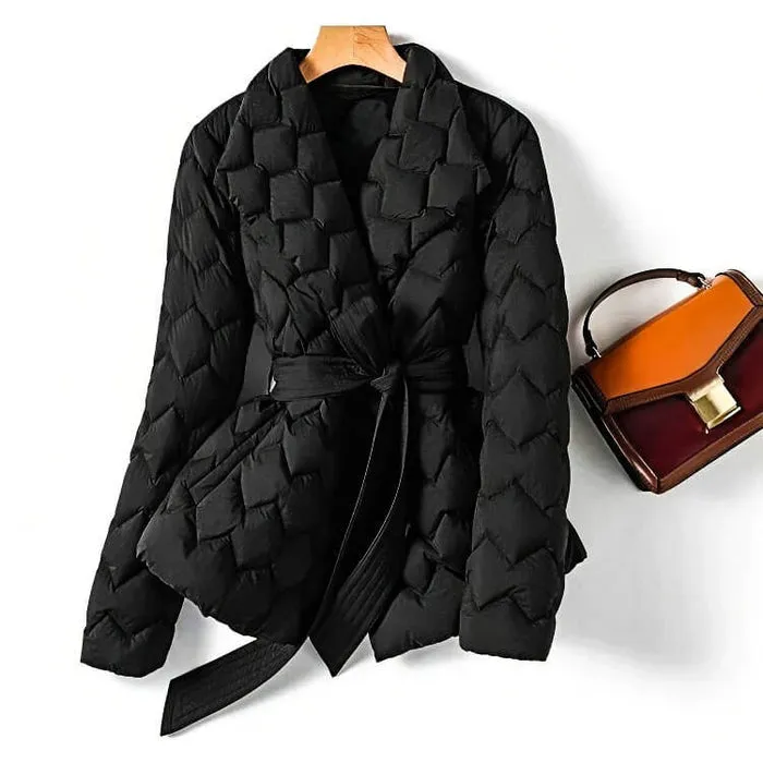 Avery™ - Chic Quilted Down Jacket
