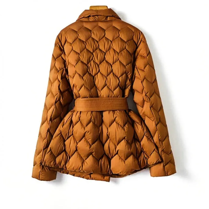 Avery™ - Chic Quilted Down Jacket