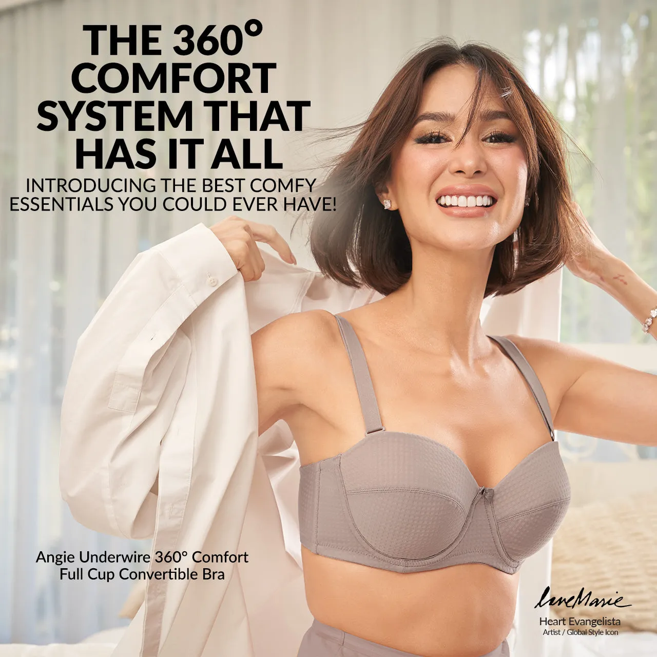 Avon Fashion Classic Angie Underwire 360 Comfort Full Cup Convertible Bra