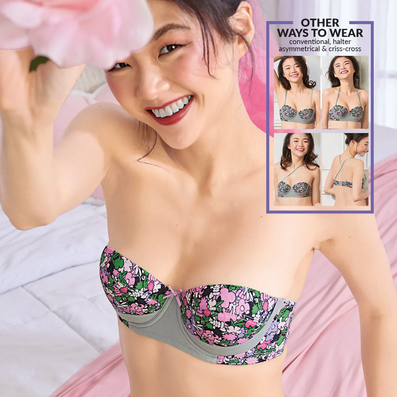 Avon Fashion Missy Pixie Underwire Convertible Bra