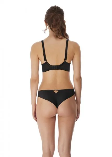 Awakening Underwire Plunge Bra - Black -