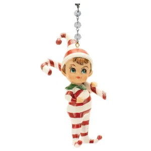 BABY HOLIDAY ELF (Set/1 OR Set/3) - MAGNETIC CHANDELIER ORNAMENT