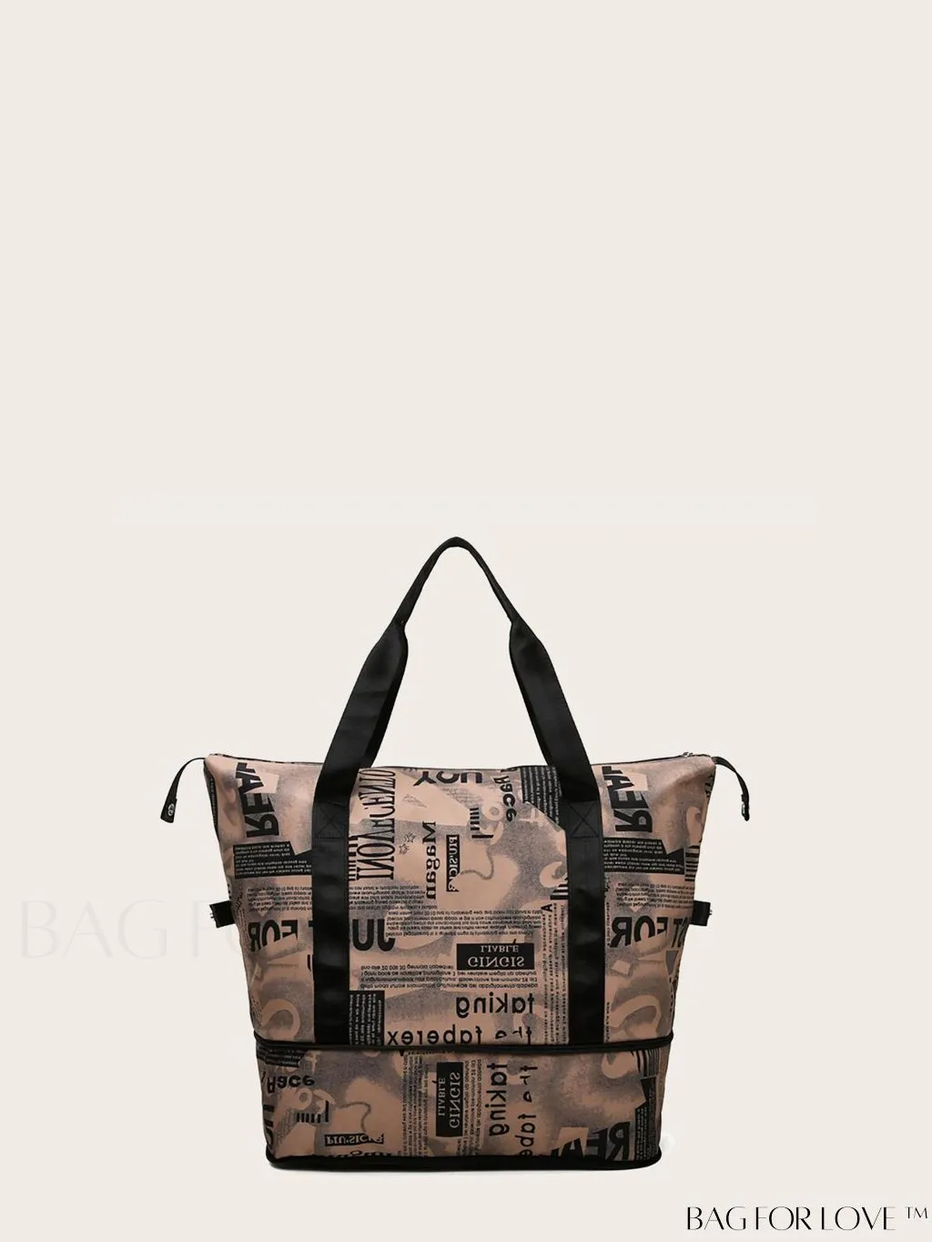 BagForLove - Waterproof Travel Bag with Separate Wet/Dry Compartments - Expandable, Lightweight & Spacious for Sports and Outdoors