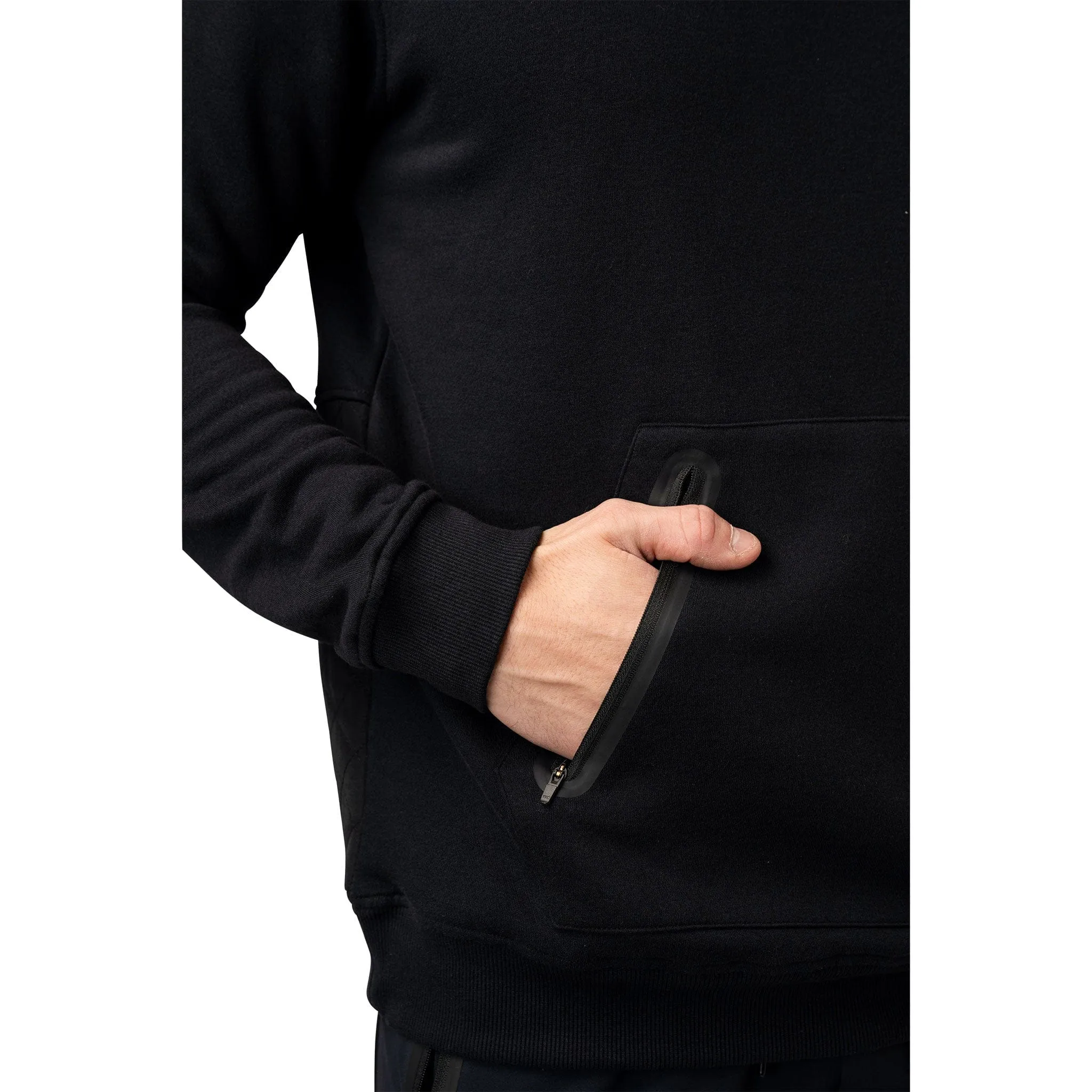Bauer Quilted Crew - Black