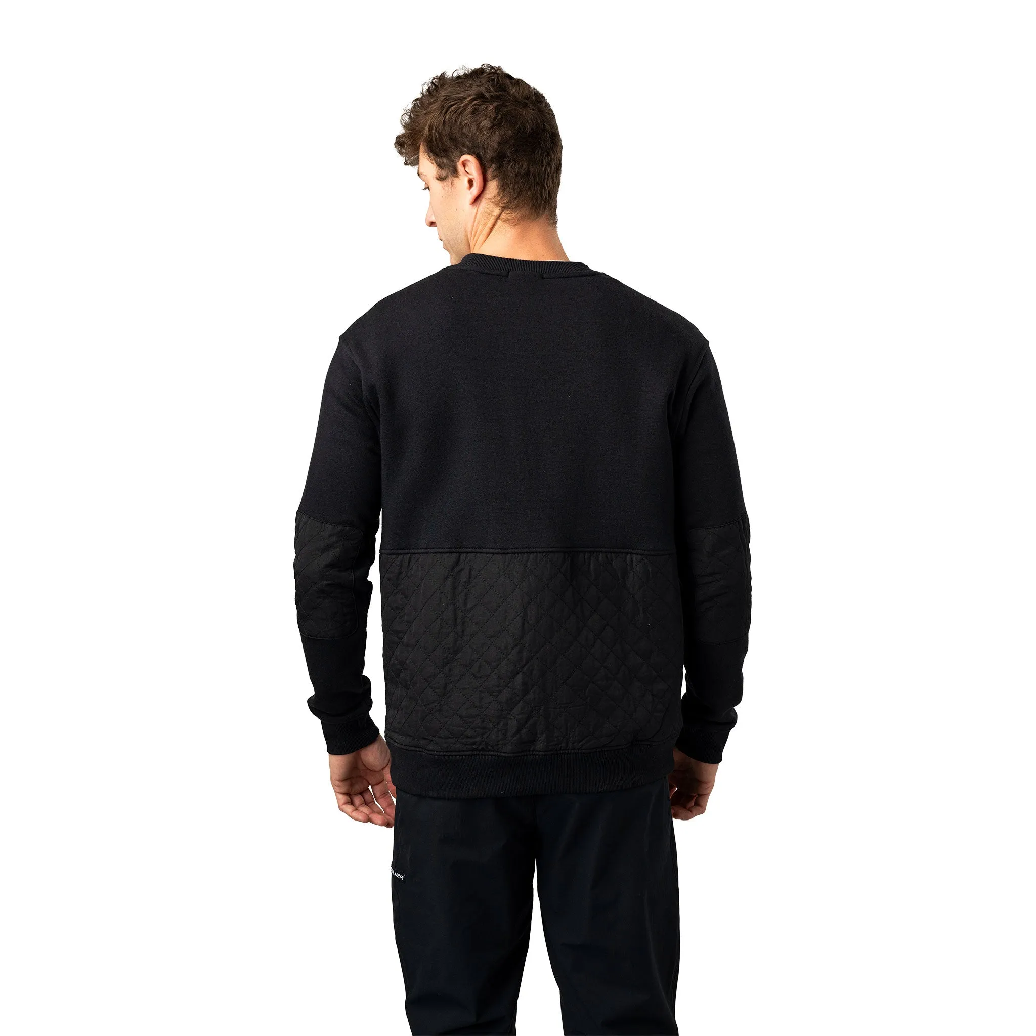 Bauer Quilted Crew - Black