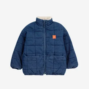B.C Vintage denim quilted jacket, Blue