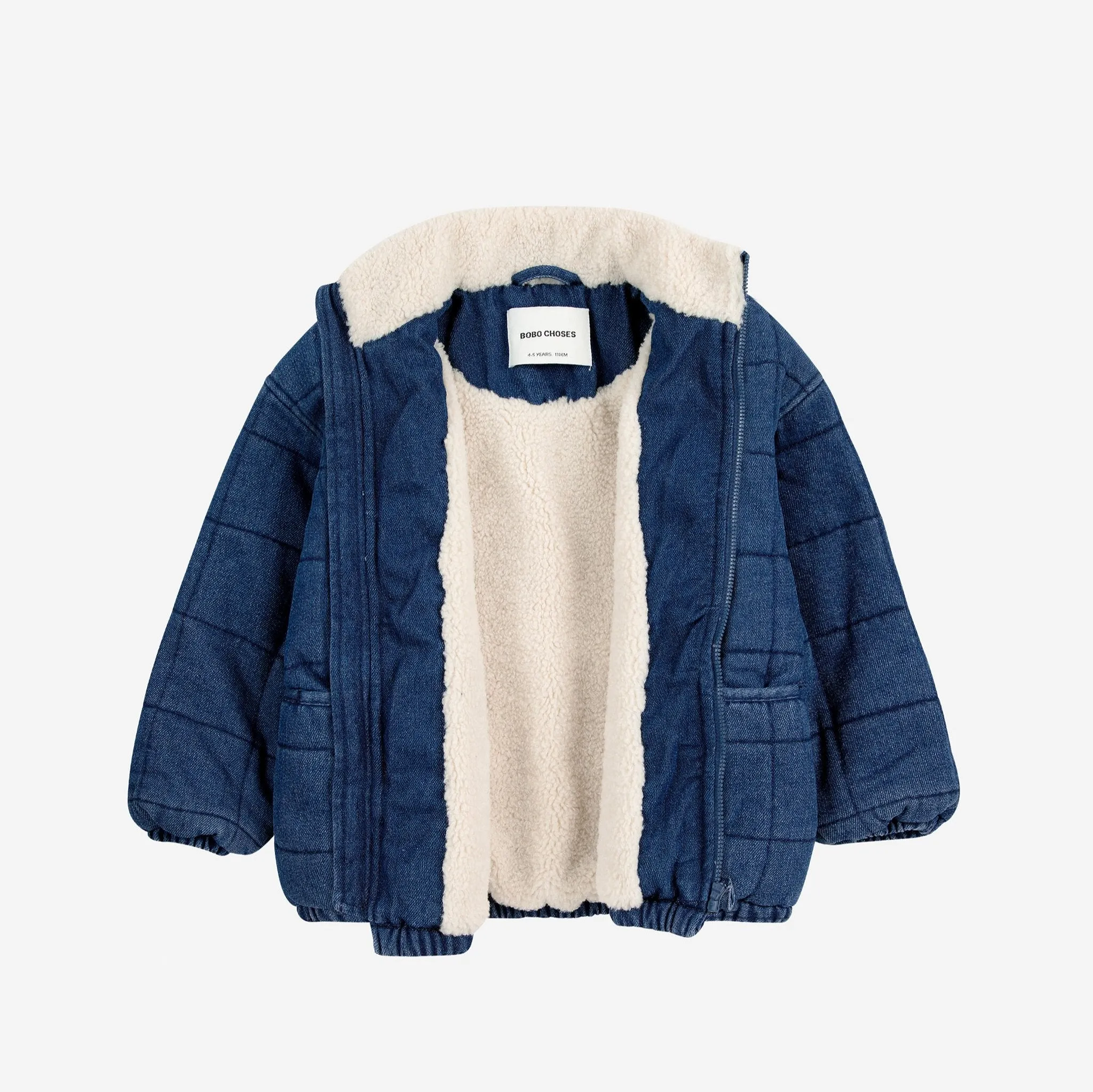 B.C Vintage denim quilted jacket, Blue
