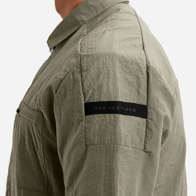 Bee Inspired Hanley Overshirt Khaki Green